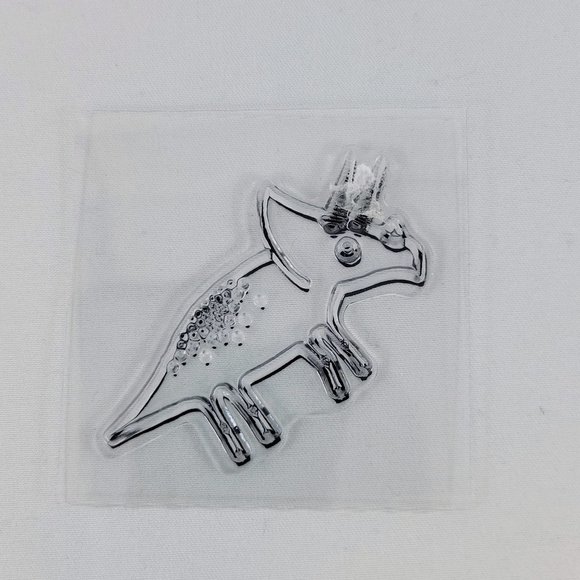 Dinosaur Clear Stamps Imaginisce Snag’em Stamps Crafts Cards Scrapbooking Read - Picture 7 of 13